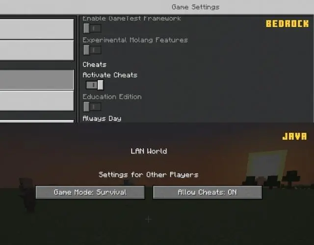 gamen.pro Allow Cheats in Minecraft