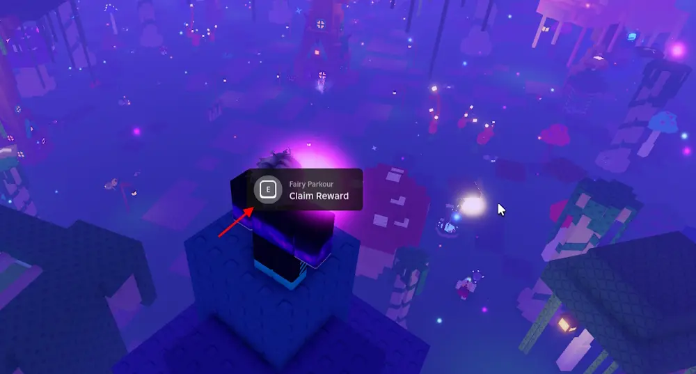 gamen.pro Fairy Parkour reward in Grow a Garden