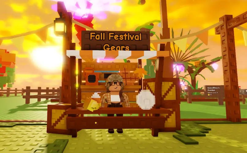 Grow a Garden ra mắt chợ mùa thu với hàng loạt vật phẩm độc đáo 3 gamen.pro Fall Festival Gears shop 2