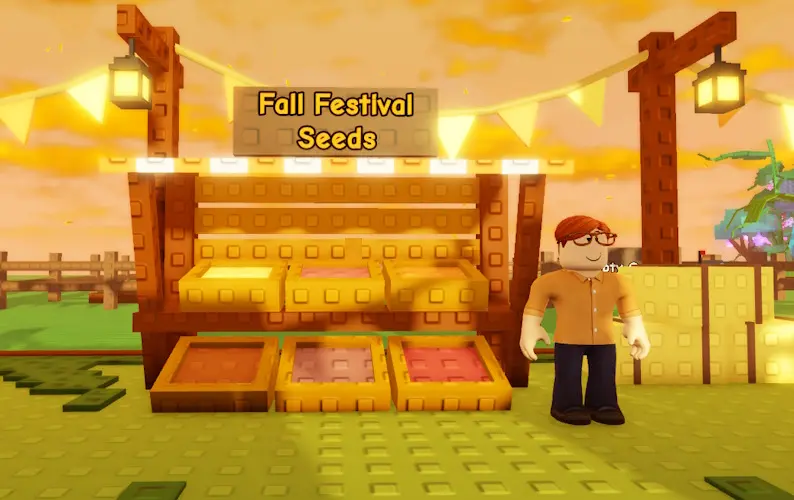 Grow a Garden ra mắt chợ mùa thu với hàng loạt vật phẩm độc đáo 2 gamen.pro Fall Festival seeds Shop 1