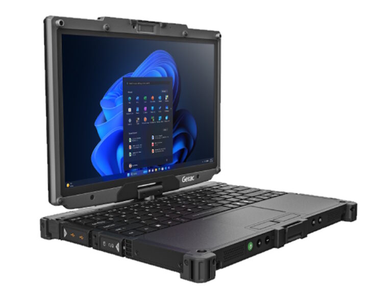 gamen.pro Getac unveils 12.2 inch V120 rugged laptop with Intel Core Ultra CPUs 1000 nit display and protection from water jets and drops 768x576 1