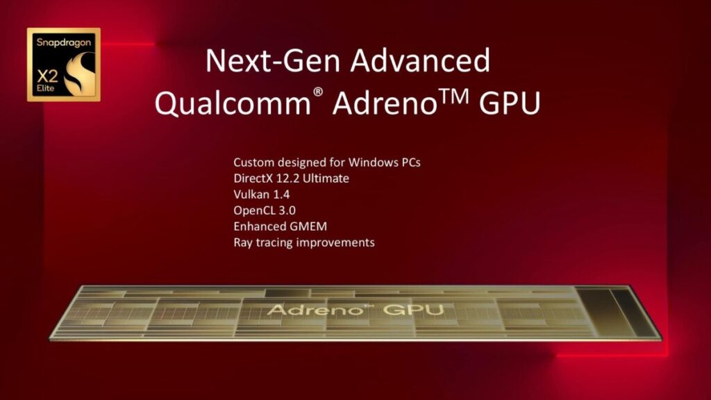 Qualcomm tung 'quái vật' Snapdragon X2 Elite: 18 Lõi CPU & Adreno X2 2 gamen.pro SNAPDRAGON X2 ELITE 1 1200x675 1
