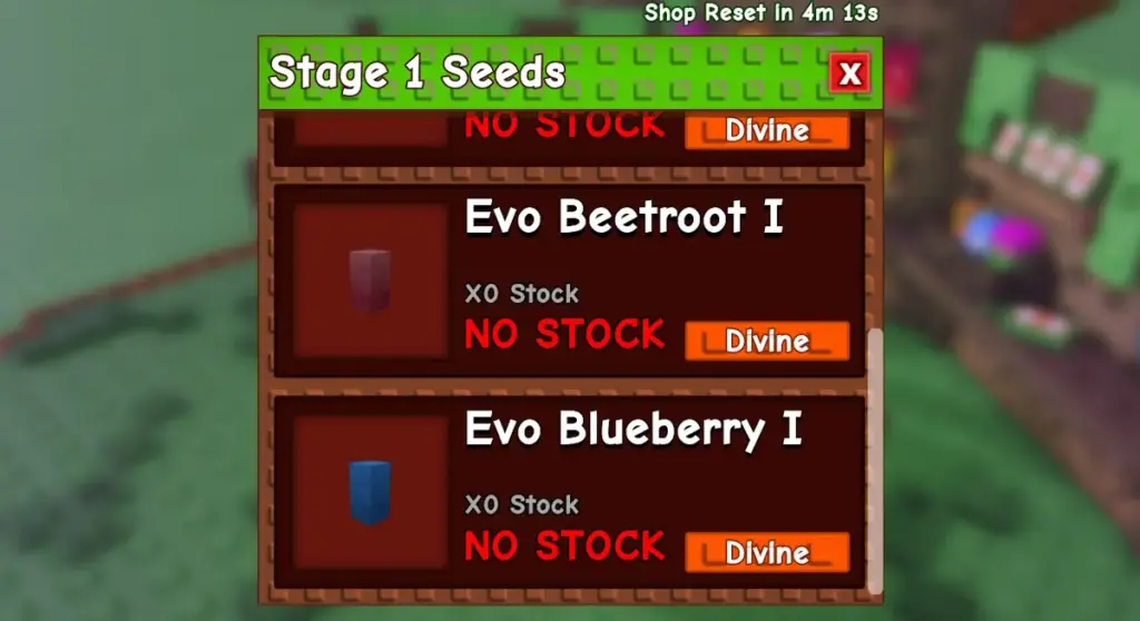 gamen.pro Stage 1 Evo seeds Grow a Garden