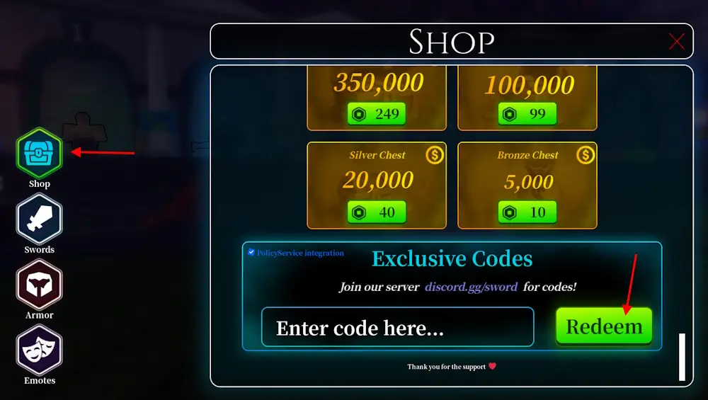 Sword League chào hàng code tháng 9-2025 1 gamen.pro Sword League Codes Redeem