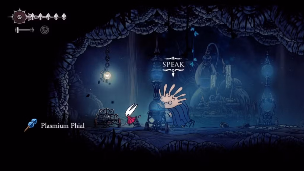 gamen.pro alchemists assistant reward plasmium phial in silksong
