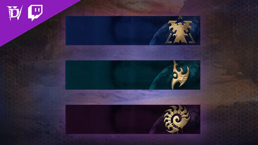 gamen.pro diablo 4 x starcraft twitch drops emblems