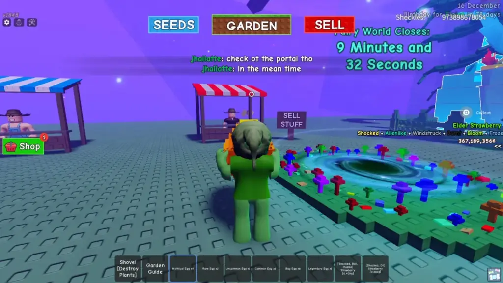 Grow A Garden: Cách sử dụng Fairy Ring để đến Fairy World 1 gamen.pro grow a garden fairy world 03