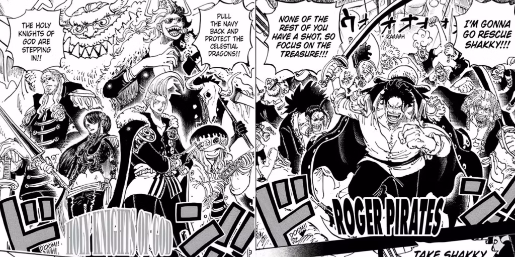 gamen.pro holy knights and roger pirates one piece chapter 1161 spoilers