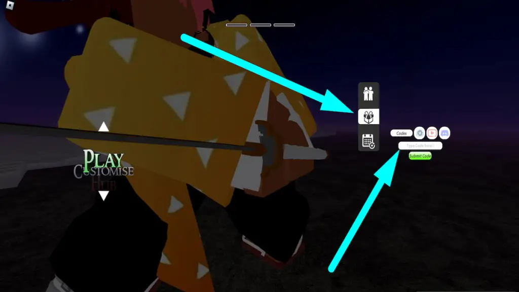 gamen.pro how to redeem codes in project slayers