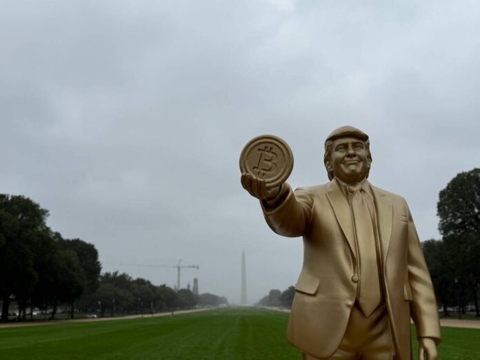 gamen.pro memecoin trump statues
