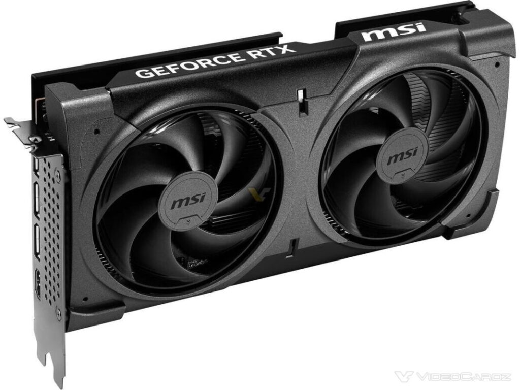 MSI chuẩn bị ra mắt dòng card đồ họa RTX 50 series với thiết kế VENTUS BLACK mới 1 gamen.pro msi geforce rtx 5060 ti 16gb ventus 2x oc black 98c0 1200x900 1