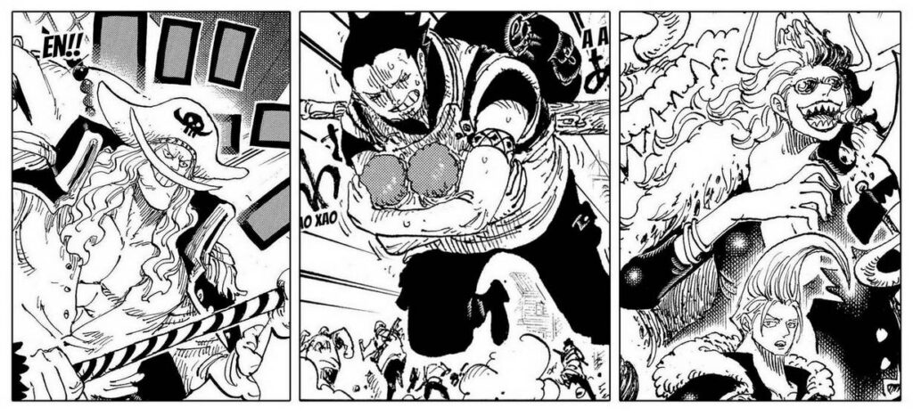 One Piece chap 1161: Bản tình ca gắn kết dưới làn mưa tên 2 gamen.pro one piece chap 1161 3
