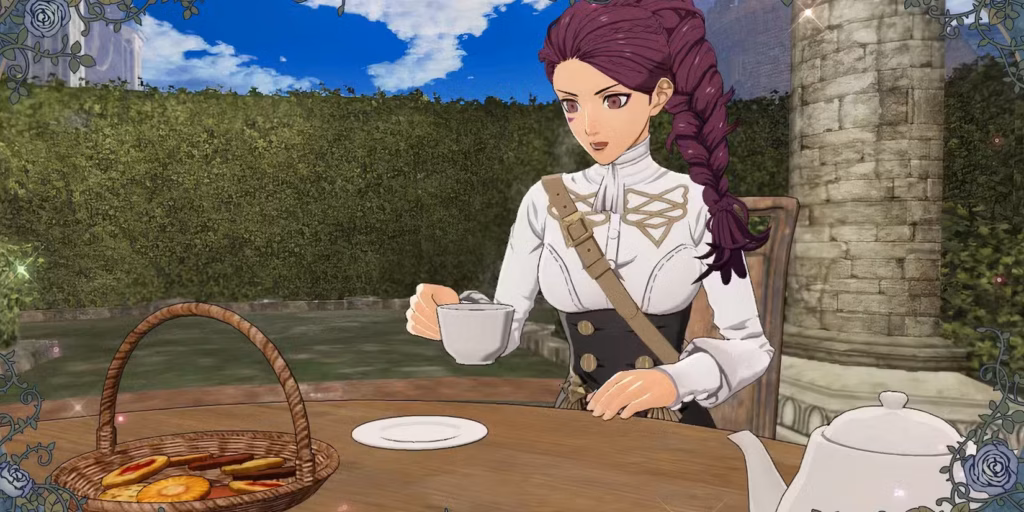 Top nhân vật video game sinh nhật tháng 9 3 gamen.pro petra drinking tea in fire emblem three houses