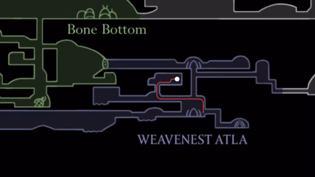 Cách lấy Snare Setter trong Hollow Knight: Silksong - Công cụ đặt bẫy mạnh mẽ 1 gamen.pro snare setter map location silksong