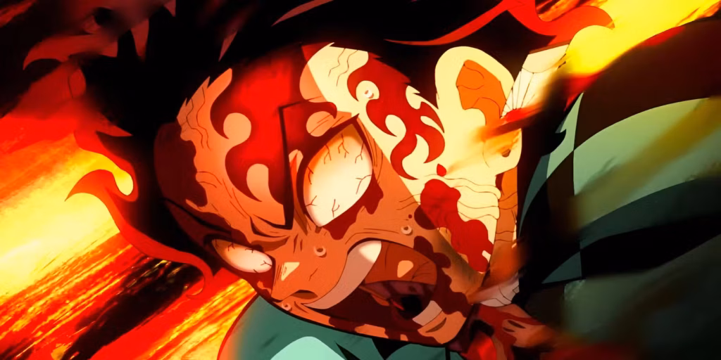 gamen.pro tanjiro face is covered by marks