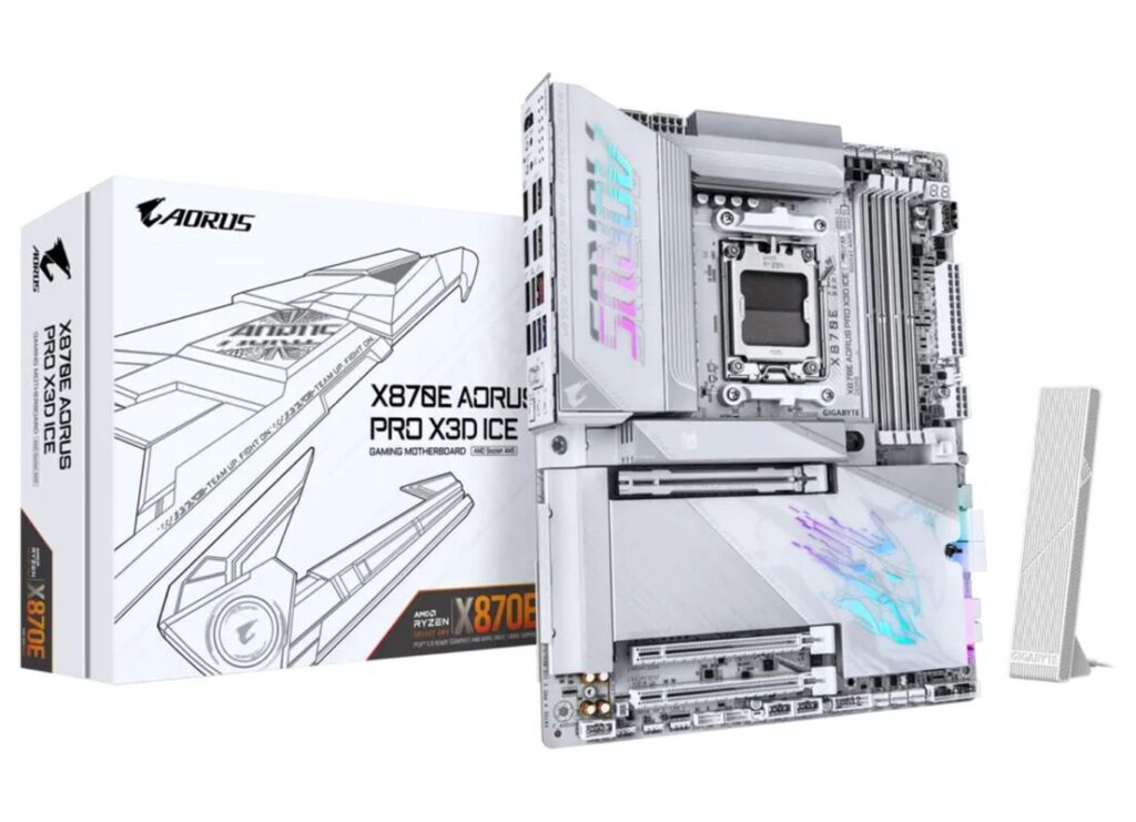 gamen.pro X870E AORUS PRO X3D ICE2 videocardz2
