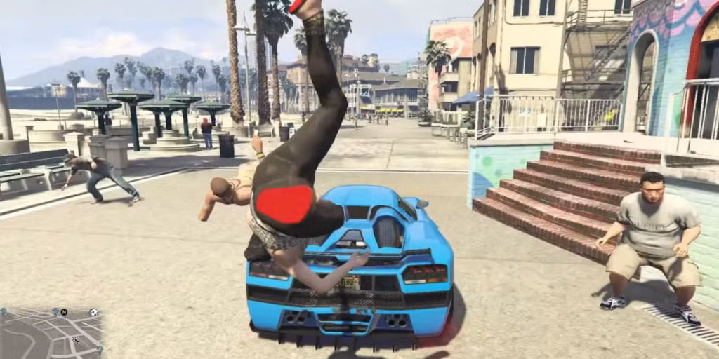 gamen.pro running over people in grand theft auto 5 2