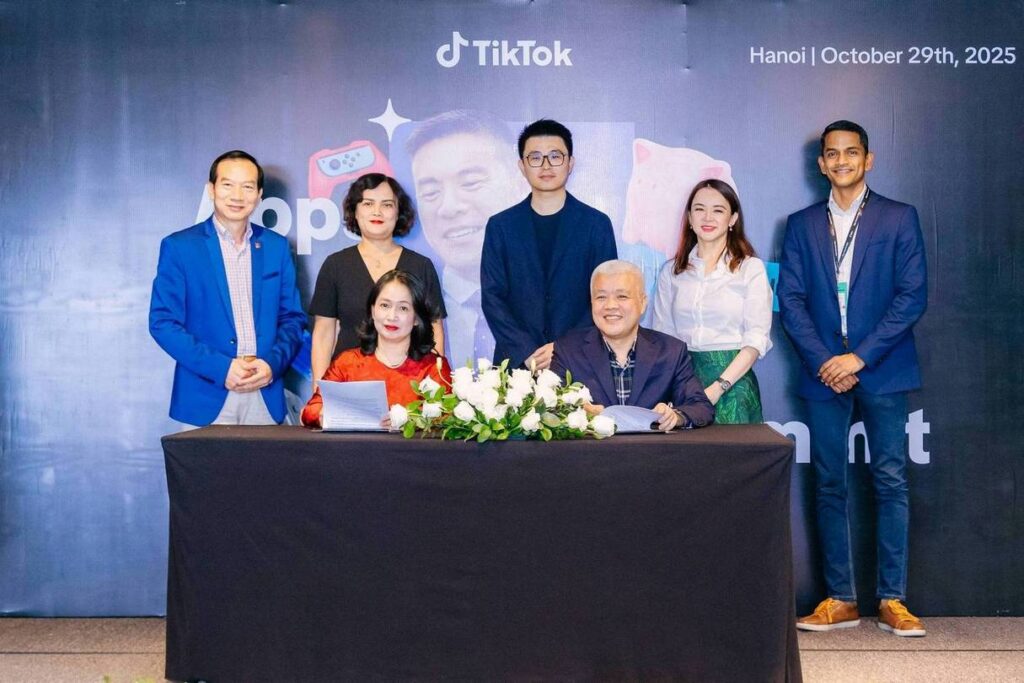 TikTok hợp tác chuyển đổi số với Bộ VHTTDL 1 GameN.Pro TikTok Ki ket Bien ban ghi nho MoU2