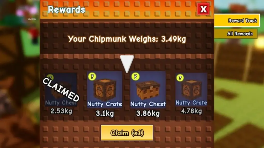 gamen.pro All Chubby Chipmunk Rewards Track