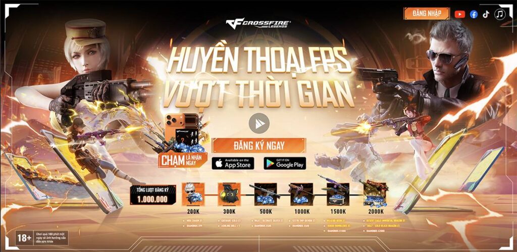 Bùng nổ quà tặng với loạt sự kiện đăng ký sớm CrossFire: Legends 1 gamen.pro CrossFire Legends 14102025 1