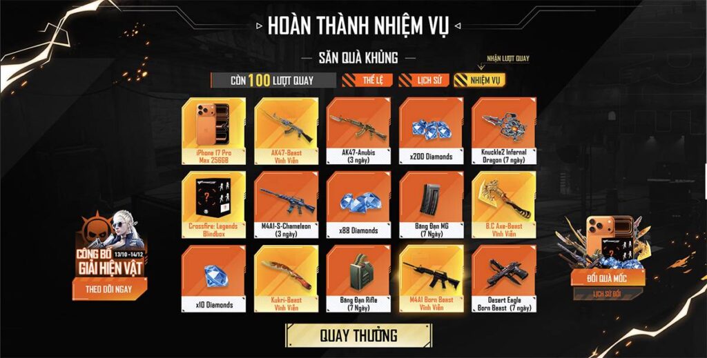 Bùng nổ quà tặng với loạt sự kiện đăng ký sớm CrossFire: Legends 3 gamen.pro CrossFire Legends 14102025 3