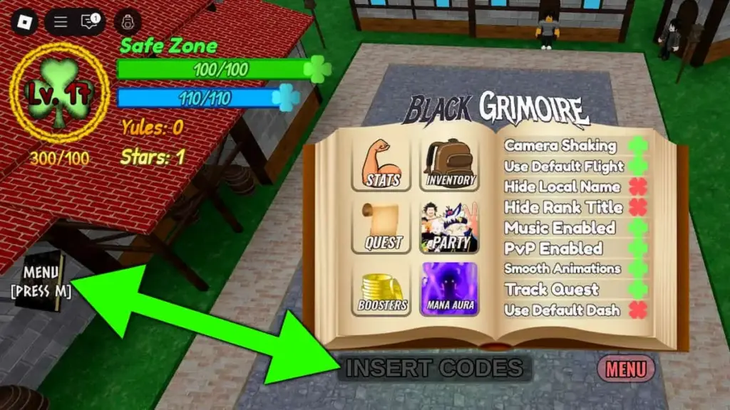 gamen.pro How to Redeem Black Grimoire Codes