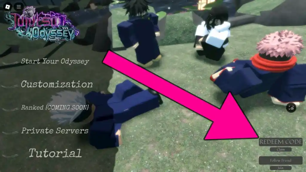 Jujutsu Odyssey - Tổng hợp mã code mới nhất tháng 10/2025 1 gamen.pro How to Redeem Jujutsu Odyssey Codes