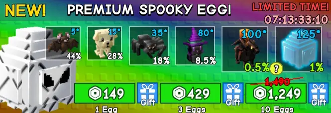 gamen.pro Premium Spooky Egg Grow a Garden 1