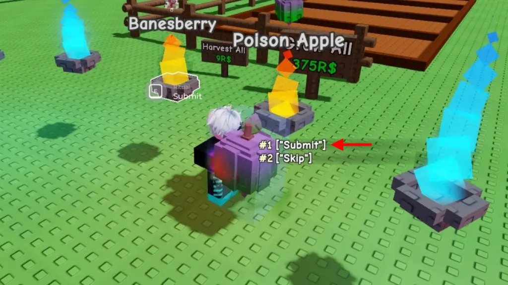 gamen.pro Summon Severed Spine by submitting plants