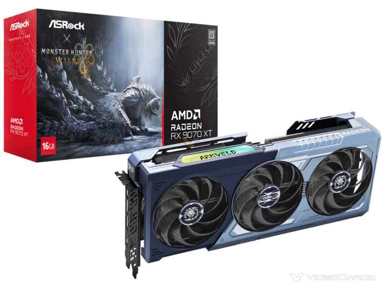 gamen.pro asrock radeon rx 9070 xt 16gb monster hunter wild edition aadc 1200x900 1 768x576 1