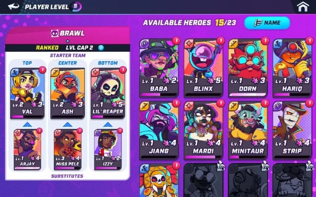 Bump Superbrawl: Xếp hạng tướng mạnh nhất theo từng hệ tháng 10-2025 1 gamen.pro bump superbrawl heroes jpg 640