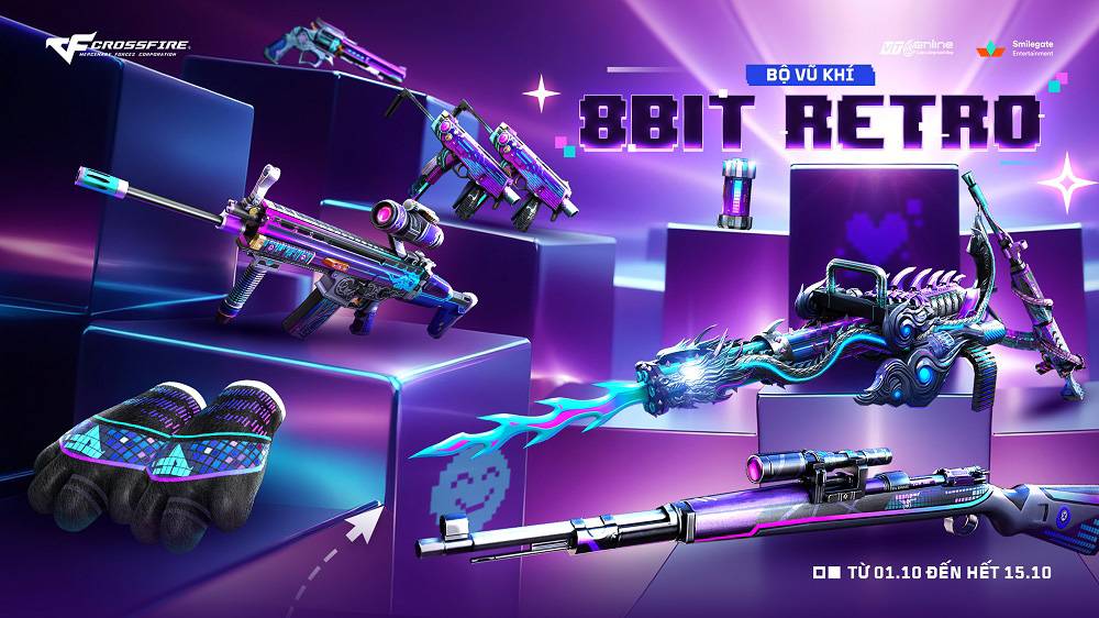 Trở về tuổi thơ với loạt QCMM phong cách 8-bit Retro của Crossfire 1 gamen.pro crossfire qcmm 01102025 1