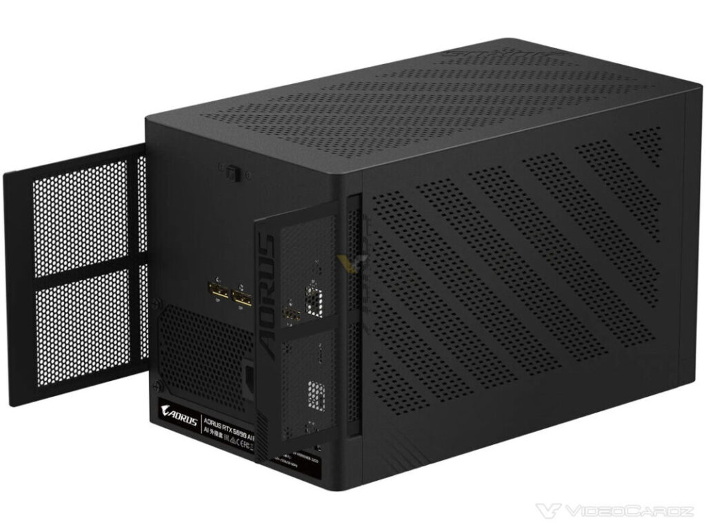 GIGABYTE AORUS RTX 5090 AI BOX Thunderbolt 5 eGPU ra mắt với giá 2.999 USD 1 gamen.pro gigabyte geforce rtx 5090 32gb aorus ai box d9a5 1200x900 1