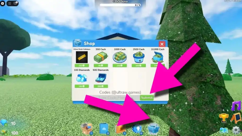 Restaurant Tycoon 3 code tháng 10-2025 1 gamen.pro how to redeem restaurant tycoon 3 codes