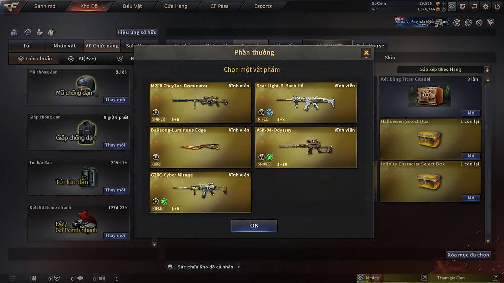 Kho Báu Hoàng Gia Sapphire Pumpkin Bloodline đậm chất ma mị từ Crossfire 7 gamen.pro kho bau hoang gia 23102025 7