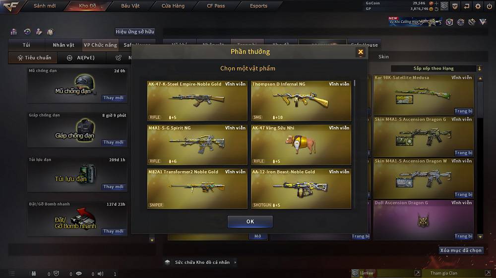 Kho Báu Hoàng Gia Sapphire Pumpkin Bloodline đậm chất ma mị từ Crossfire 8 gamen.pro kho bau hoang gia 23102025 8