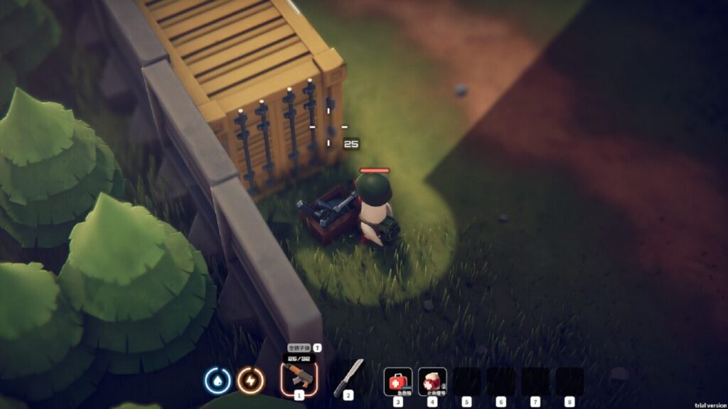 gamen.pro looting a box in escape from duckov