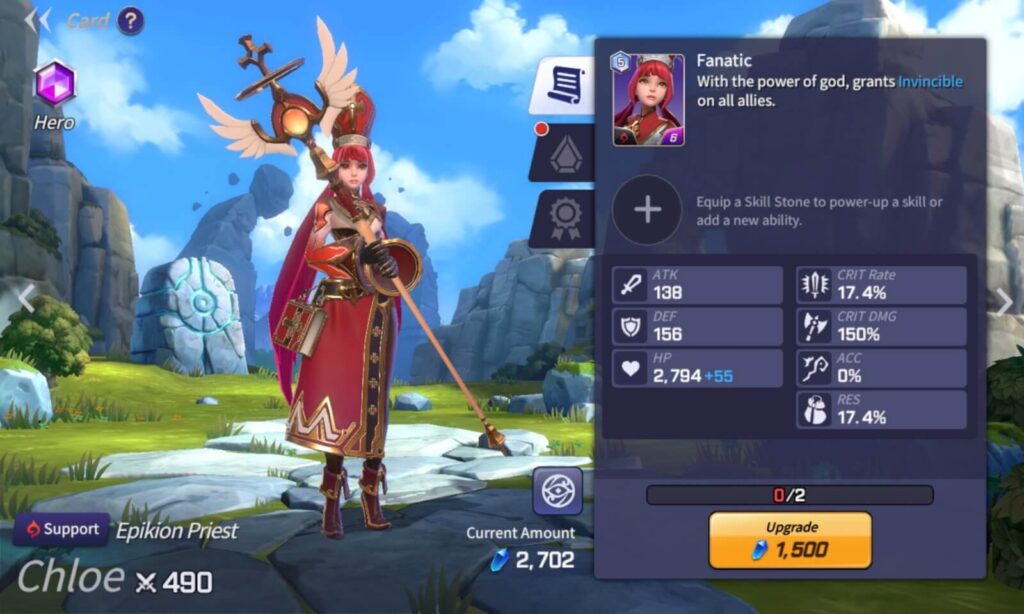 Xếp hạng nhân vật mạnh nhất trong Summoners War: Lost Centuria tháng 10-2025 3 gamen.pro summoners war lost centuria chloe