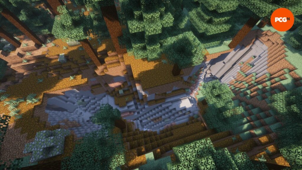 gamen.pro lush cave fissure