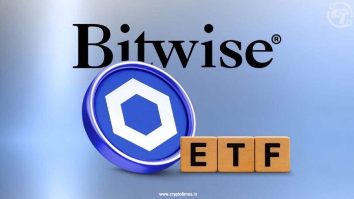 gamen.pro Bitwises Spot Chainlink ETF Listed on DTCC Under Ticker CLNK