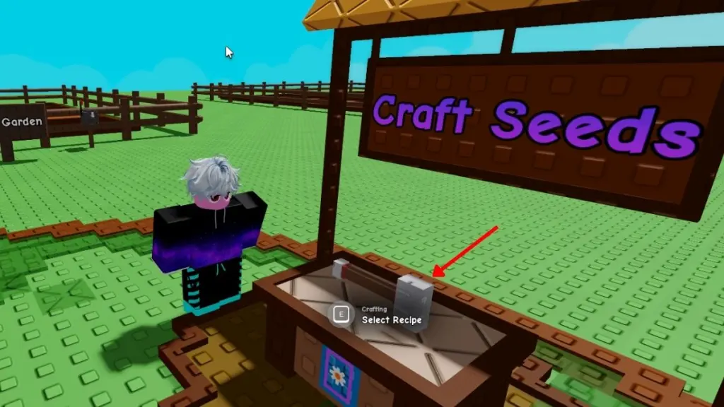 gamen.pro How to Craft items at the seed Crafting Station