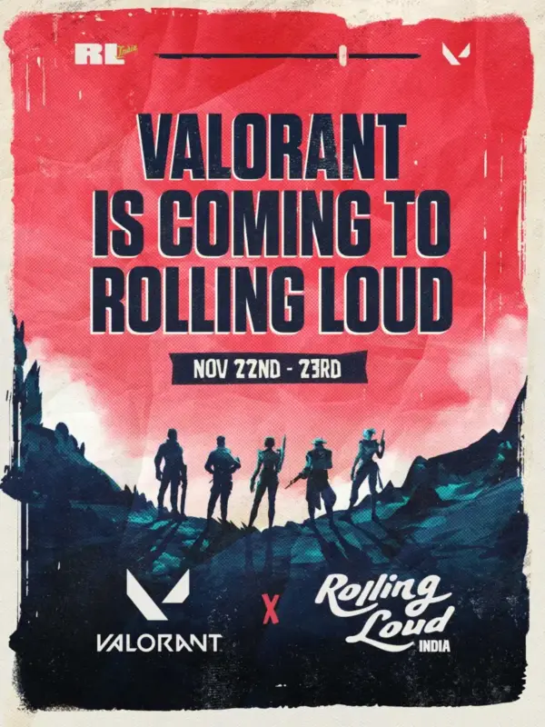 VALORANT xuất hiện tại Rolling Loud India 2025 lần đầu tiên 1 gamen.pro Press Release Gaming meets Groove as VALORANT joins the Rolling Loud India lineup