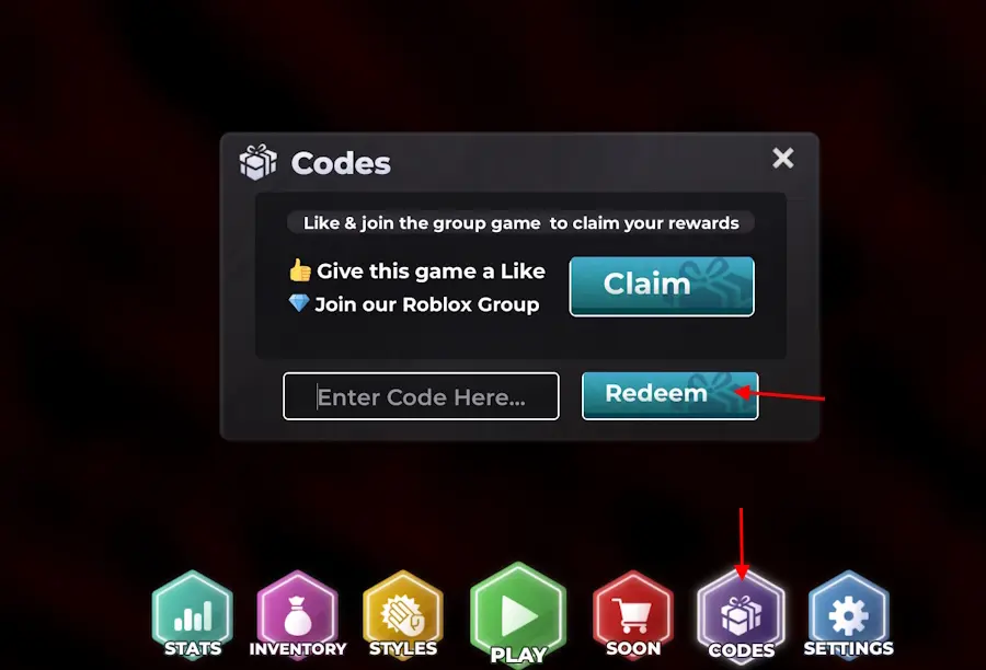 gamen.pro Slap codes redeem by Current
