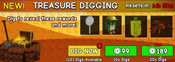 gamen.pro Treasure Digging in Grow a Garden