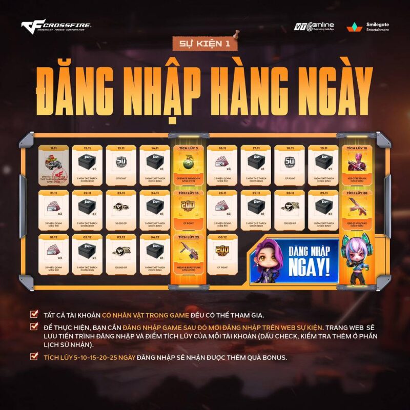 gamen.pro cf thu thach chien binh 11112025 2