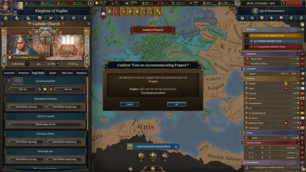 gamen.pro europa universalis 5 review 9 pope