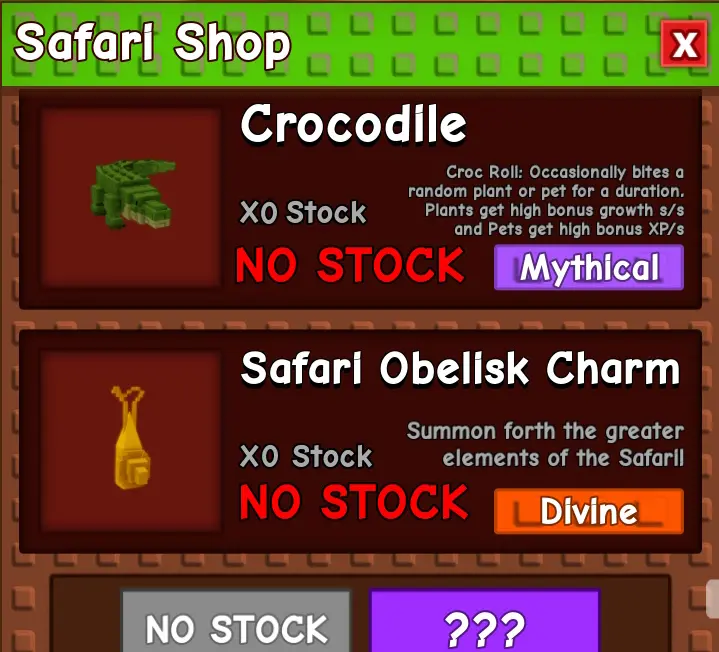 gamen.pro safari obelisk charm stock