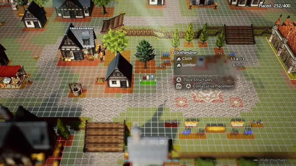 Octopath Traveler 0 trở lại theo cách mới, cảm xúc hơn 7 gamen.pro Building Wishvale in Octopath Traveler 0