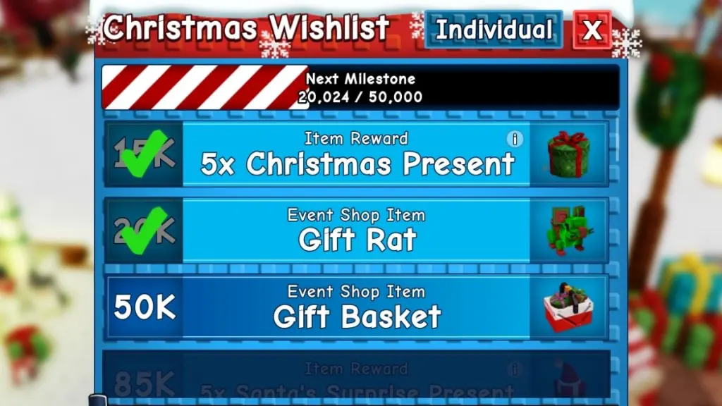 gamen.pro Grow a Garden Christmas Harvest Community Rewards 1