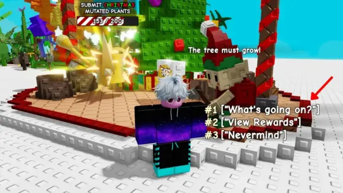 gamen.pro Grow a Garden Christmas Tree Quest Initiation